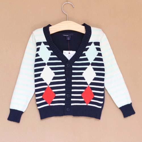 新生児赤ちゃんの冬服tcs1040ストライプニットファッションの男の子のセーターを着用2014年-ベビーセーター問屋・仕入れ・卸・卸売り