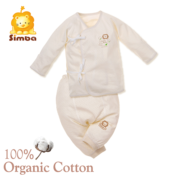 シンバ100％オーガニックコットンgotsオーガニックベビー服新生児スーツ( 60cm)-ベビー服セット問屋・仕入れ・卸・卸売り