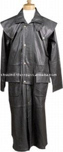 SH-636製造者の新式の革長いコート、羊皮の革コート、人は長いコートに革を張る-プラスサイズコート問屋・仕入れ・卸・卸売り