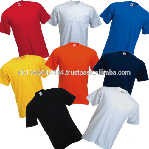 すべての基本的な色無地綿のtシャツを、 ポリエステル、 カスタマイズ可能な組成とデザイン-プラスサイズTシャツ問屋・仕入れ・卸・卸売り