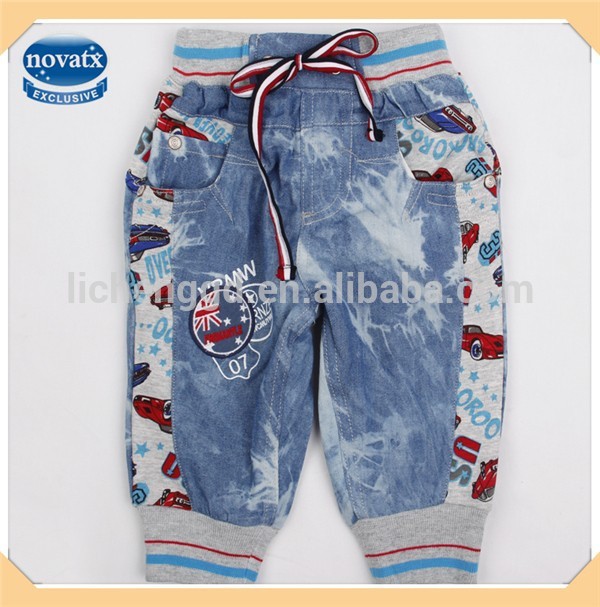 (d3993) ブルー2-6yショートデニムジーンズの子供の服広州男の子のための-キッズ服　半ズボン問屋・仕入れ・卸・卸売り