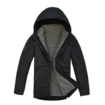 子供の冬のジャケット付きフリースインナージャケット3で1ジャケット-キッズ服　ジャケット問屋・仕入れ・卸・卸売り