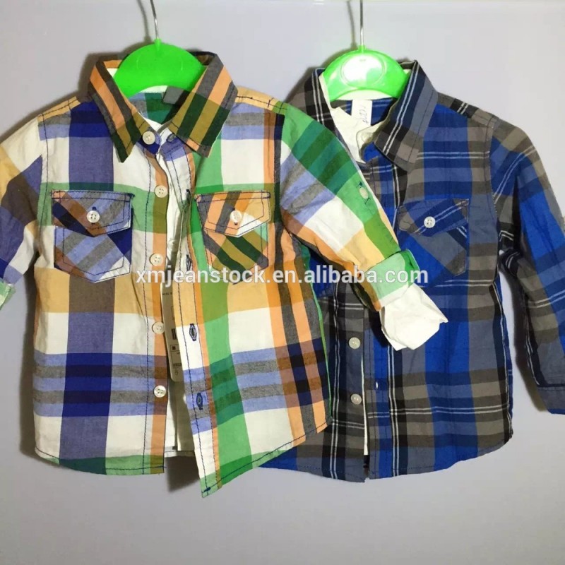 新しいスタイルの男の子ロングスリーブシャツ綿100％ダブルファブリック印刷された子供のシャツ-キッズ服　シャツ、トップス問屋・仕入れ・卸・卸売り