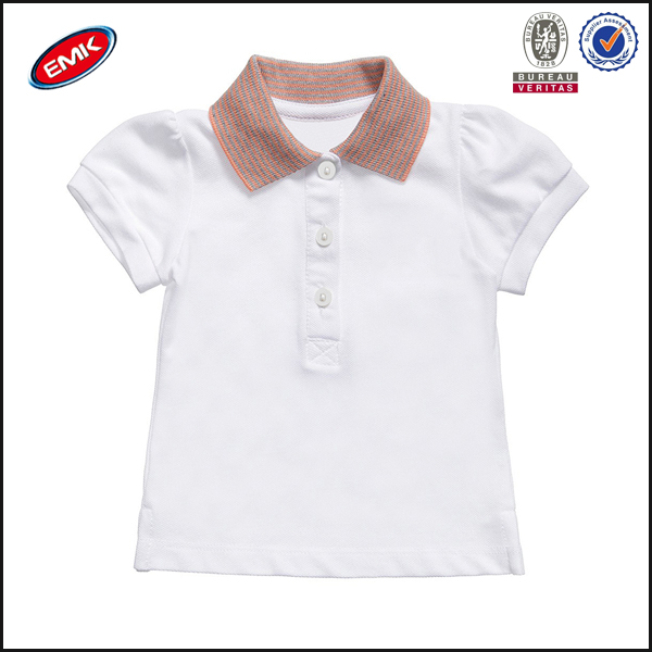 2016南昌新しいデザイン夏100%コットン子供ポロシャツでストライプネック-プラスサイズシャツ、ブラウス問屋・仕入れ・卸・卸売り