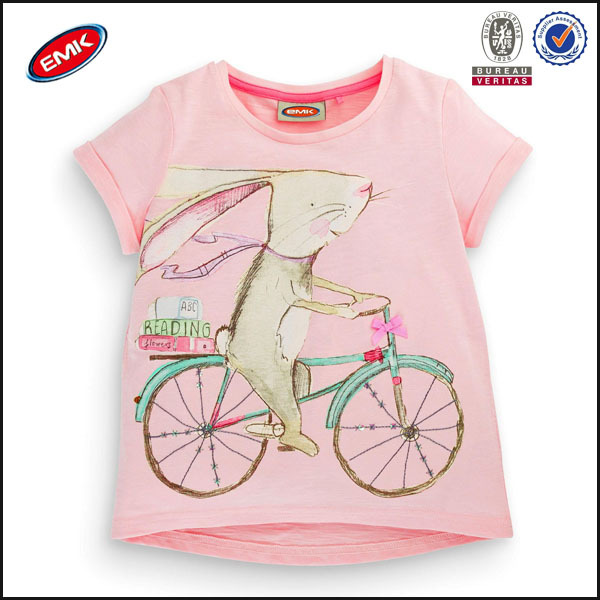 カスタムの衣服についてはピンクのかわいい女の子のための中国での子供たちはパジャマ-キッズ服　Tシャツ問屋・仕入れ・卸・卸売り