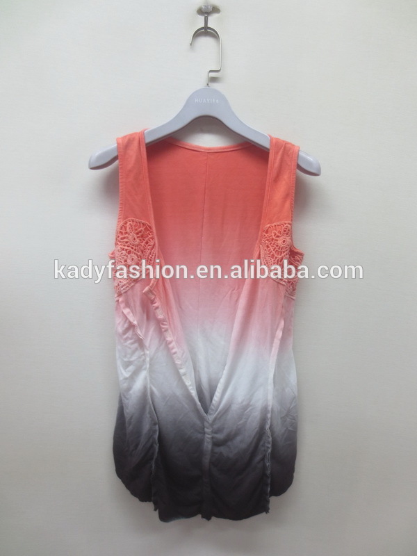 レディースファッションDIP-DYE tシャツ2016-キッズ服　Tシャツ問屋・仕入れ・卸・卸売り