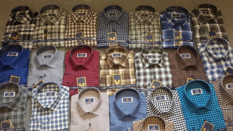 綿格子縞のシャツのための男性用夏-紳士用シャツ問屋・仕入れ・卸・卸売り