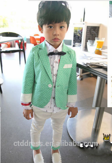新しいデザインboysuit2014年スマートなファッショナブルな、 カスタムテーラードスーツ-スーツ、タキシード問屋・仕入れ・卸・卸売り