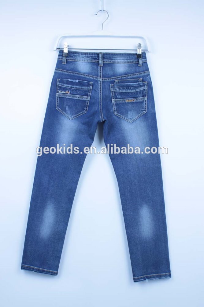 快適なトップa50502コットンの子供のジーンズ男の子のズボン-キッズ服　ジーンズ問屋・仕入れ・卸・卸売り