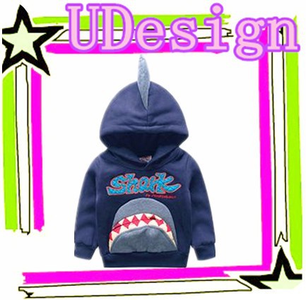 高品質の子供の動物のパーカーフリースパーカ暖かい冬のパーカー-キッズ服　パーカー、スウェットシャツ問屋・仕入れ・卸・卸売り