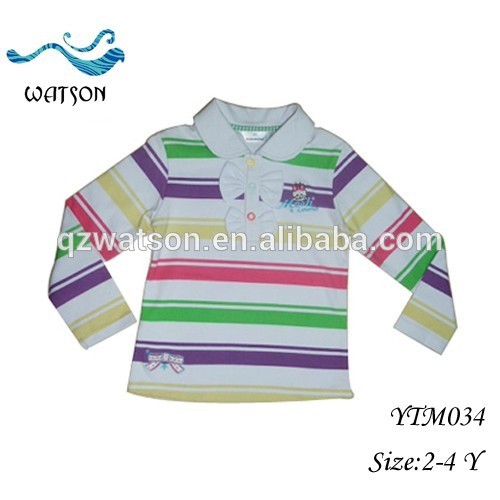 子供女の子長袖綿ミディアム厚いトップ着用-キッズ服　シャツ、トップス問屋・仕入れ・卸・卸売り