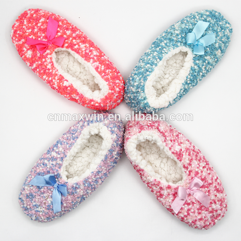 ソフトとコージー女性バレリーナ屋内スリッパホームsockwith高品質-その他靴下問屋・仕入れ・卸・卸売り