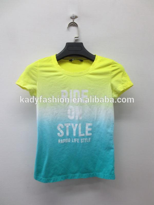 レディースファッションDIP-DYE tシャツ2016-Tシャツ問屋・仕入れ・卸・卸売り