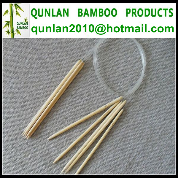エコ- フレンドリーな円形の竹針手を編む-縫い針、ミシン針問屋・仕入れ・卸・卸売り