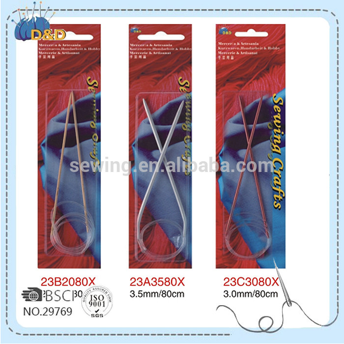 Dongzheng高品質縫製キット便利なサーキュラーニット針セット/ケースツーリング低価格編み針-縫い針、ミシン針問屋・仕入れ・卸・卸売り
