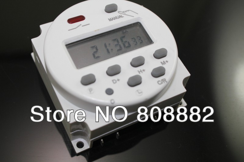 送料無料2015ac220vデジタルlcd電源タイマープログラマブルタイムスイッチリレー16atemporizador良い-タイマー問屋・仕入れ・卸・卸売り