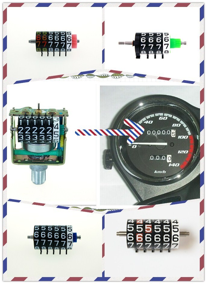 2014最高品質回転機械式カウンター用オートバイスピードメーターの動き-カウンター問屋・仕入れ・卸・卸売り