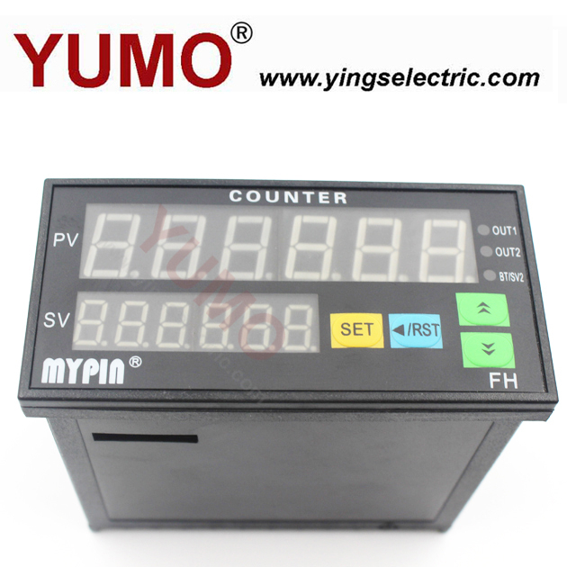 Yumo FH8E-6CRRB dc24v ledデジタルカウンター、収入/長さメーター-カウンター問屋・仕入れ・卸・卸売り