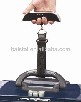 熱い販売50キログラムデジタル荷物スケールで黒ストラップ-はかり問屋・仕入れ・卸・卸売り