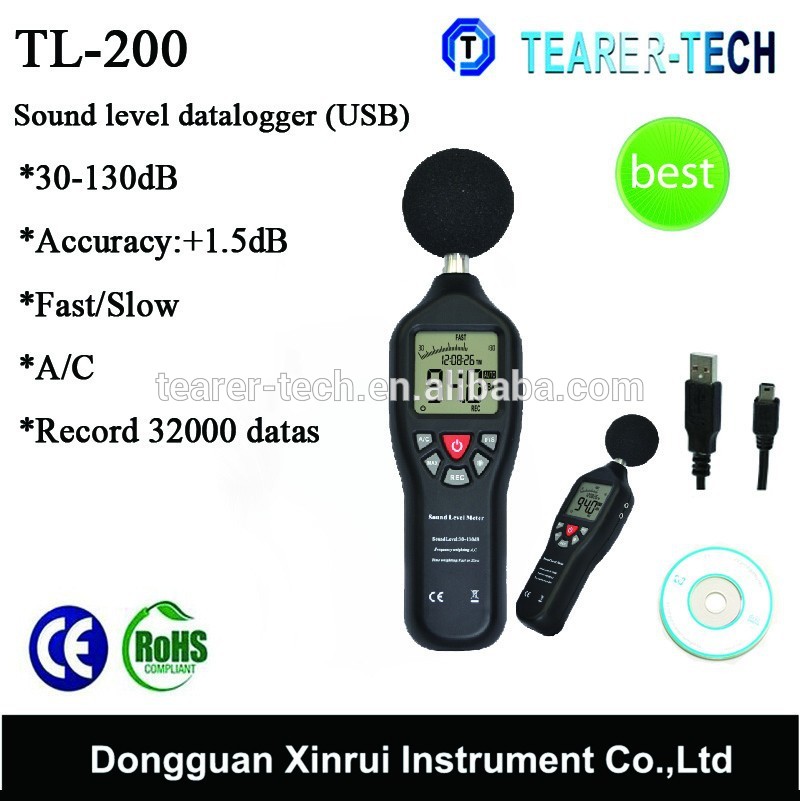 良質の最もよい騒音計、 騒音レベルの測定はtl-200工場出荷時の価格-レベル測定器問屋・仕入れ・卸・卸売り
