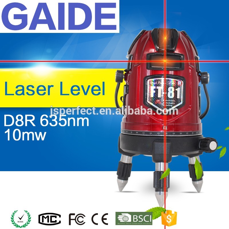 Gaide- d8r635nm10mwセルフレベリングレーザーレベルセルフレベリングレーザー整地販売のための-レーザーレベル問屋・仕入れ・卸・卸売り