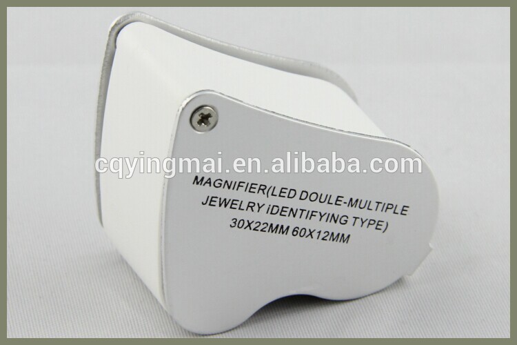 9889工場販売安い価格ダイヤモンド虫眼鏡30x/60x眼鏡ルーペdiamondルーペ-拡大鏡問屋・仕入れ・卸・卸売り