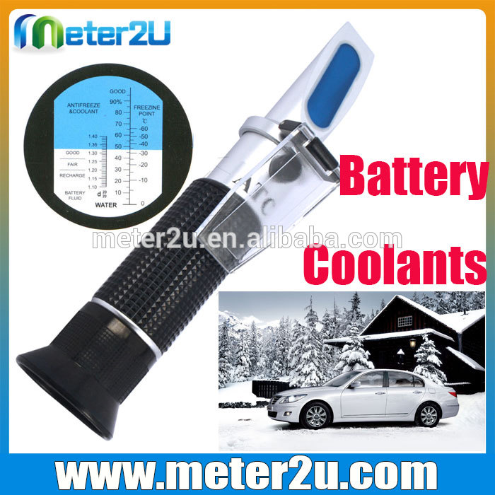 ポータブルハンドヘルドバッテリー酸クーラント用車-屈折率測定器問屋・仕入れ・卸・卸売り