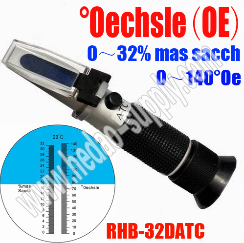32datcワインと大江屈折計用0-140Oe、0から32%パーセントブリックステスト-屈折率測定器問屋・仕入れ・卸・卸売り