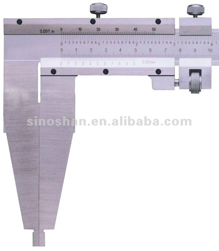 (151-550S) 0-500mm x 0.05mmのステンレス鋼のステップ測定を用いる機械バーニヤカリパス-ノギス問屋・仕入れ・卸・卸売り