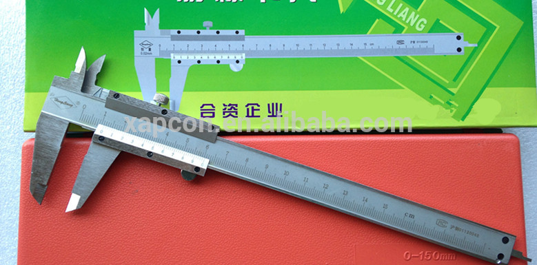 炭素鋼ノギス150mm/0.02mm-ノギス問屋・仕入れ・卸・卸売り