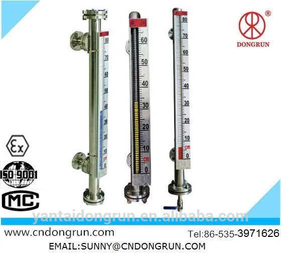 タンクレベルインジケーター磁気/色あせない、 高温に耐える-測定、分析機器加工サービス問屋・仕入れ・卸・卸売り
