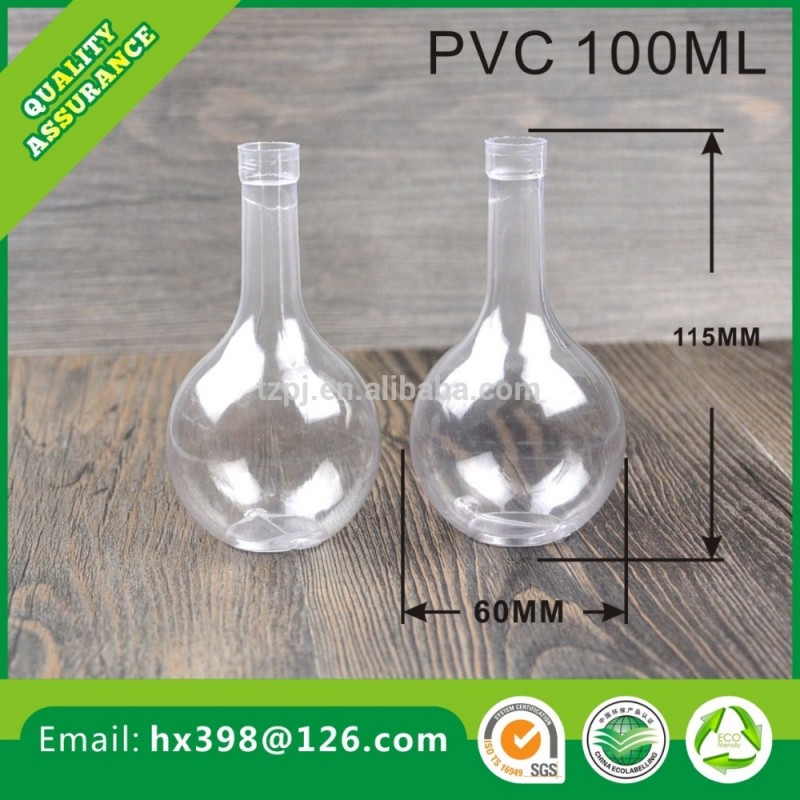 100ミリリットルpvcラボガラス製品ホウケイ酸プラスチック三角フラスコ-実験用ボトル問屋・仕入れ・卸・卸売り