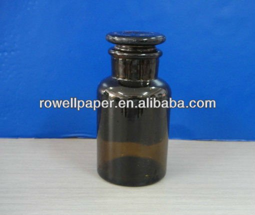 125ミリリットル広口で試薬瓶の琥珀-実験用ボトル問屋・仕入れ・卸・卸売り