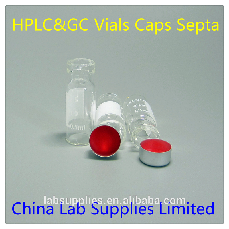 ガラスサンプラーバイアル顎gc/lc/hplc V1117-実験用ボトル問屋・仕入れ・卸・卸売り