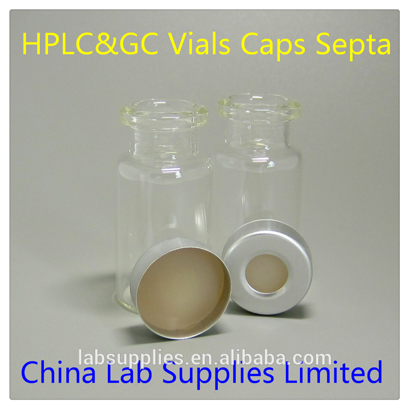 中国メーカー卸売ウォーターズhplc 10ミリリットルガラスバイアルで挿入VH1017-実験用ボトル問屋・仕入れ・卸・卸売り