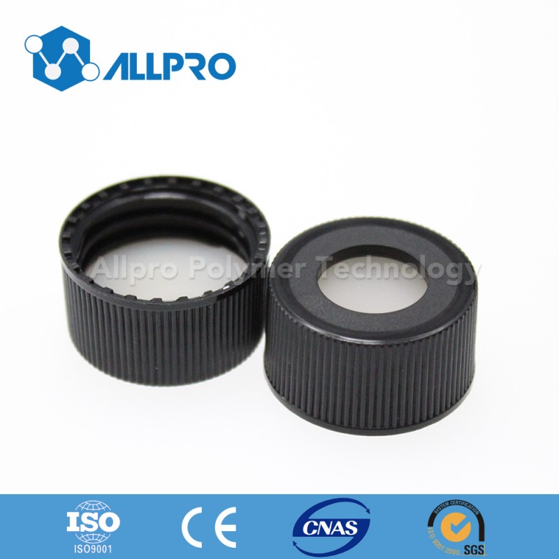 黒キャップ24-400イメージキャラクターptfe/siliconeストレージバイアル用セプタム-実験用ボトル問屋・仕入れ・卸・卸売り