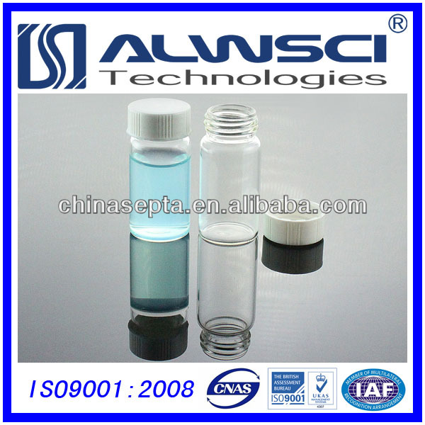 透明なガラス保存2014年10ml付きバイアルキャップ白pphplc/gcバイアル-実験用ボトル問屋・仕入れ・卸・卸売り