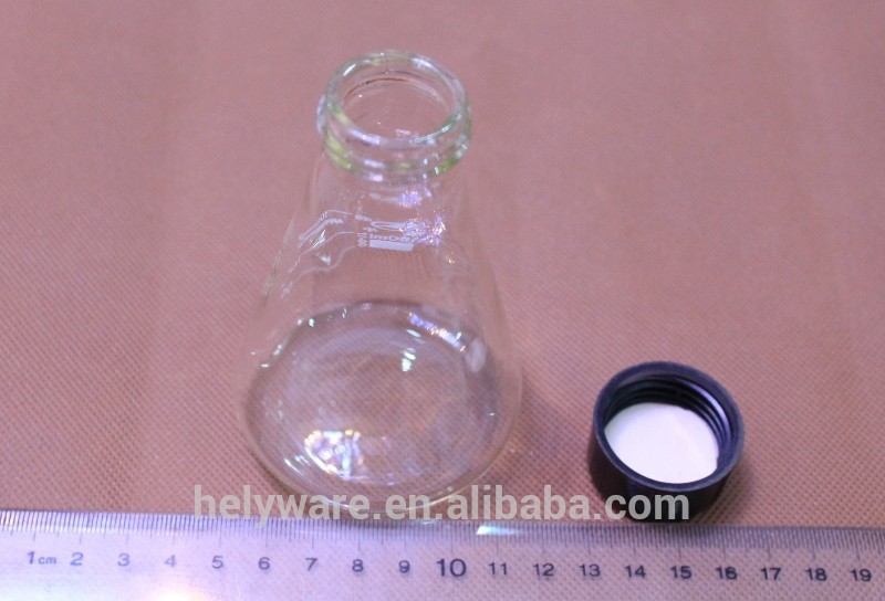 三角フラスコガラス50~3000ml三角フラック付き三角フラスコスクリューキャップ-実験用ボトル問屋・仕入れ・卸・卸売り