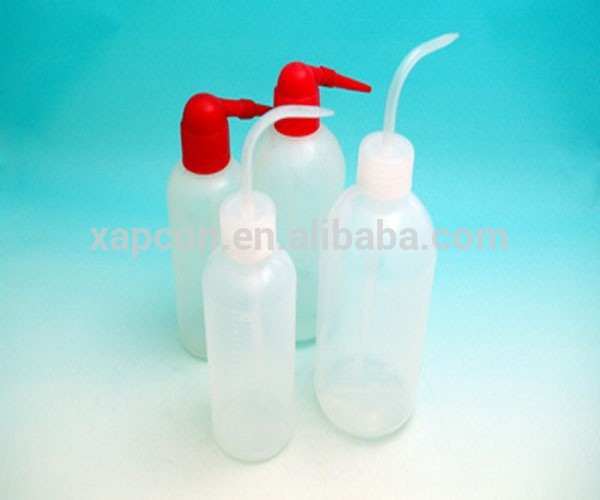 白いプラスチック製のラボ125ml-1000mlhe301洗浄瓶-実験用ボトル問屋・仕入れ・卸・卸売り