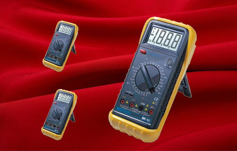 マルチメータツールホルスター付き周波数カウント1999年my63v&aディスプレイ-試験機問屋・仕入れ・卸・卸売り