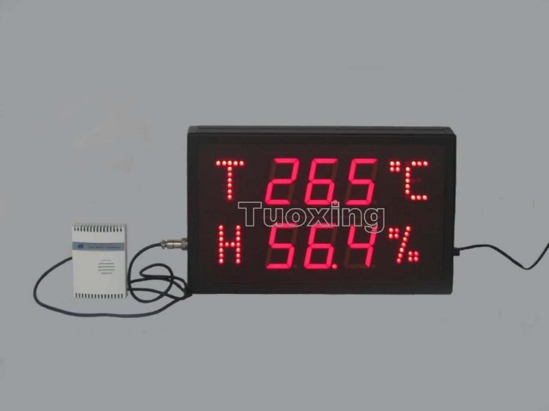 小さなledデジタル温度と湿度コントローラ-温度計問屋・仕入れ・卸・卸売り