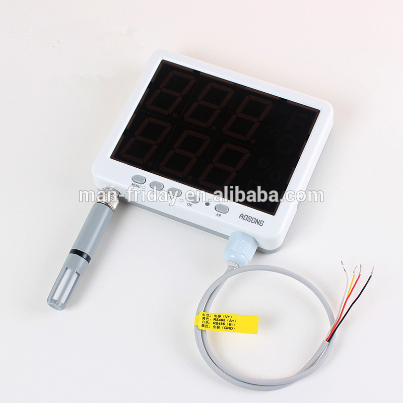 AS109 led壁掛け型温度と湿度トランスミッタでプローブ-温度計問屋・仕入れ・卸・卸売り