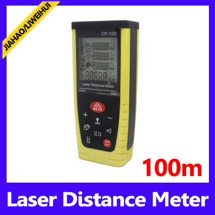 距離測定100メートルデジタル2ピース1.5ボルトbettery距離計レーザー-レーザー距離計問屋・仕入れ・卸・卸売り