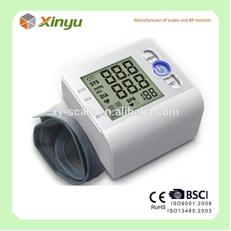 手首式血圧計熱い販売アイテム大型のlcdディスプレイ付き-圧力モニター問屋・仕入れ・卸・卸売り