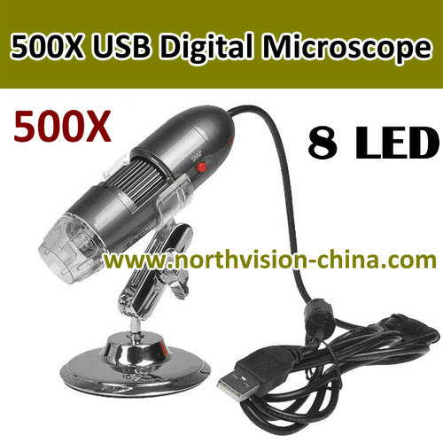 led8個500倍usb電子顕微鏡とラボ修理のために-顕微鏡問屋・仕入れ・卸・卸売り