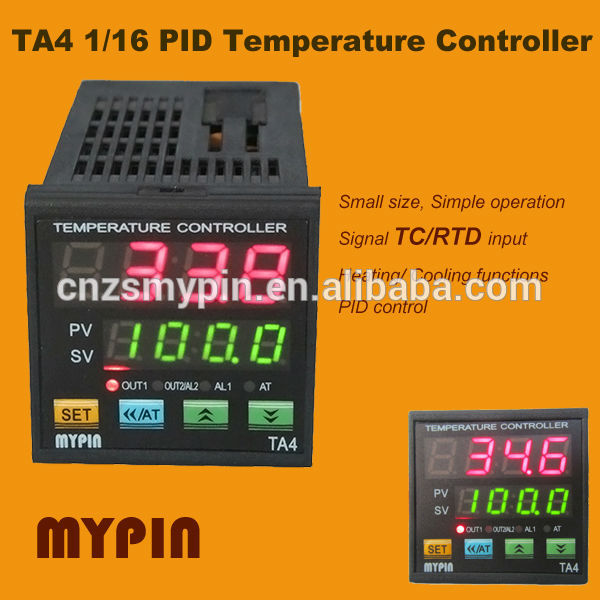 Ta4e-snr24vdcデジタルpid温度コントローラは加熱/冷却-温度計問屋・仕入れ・卸・卸売り