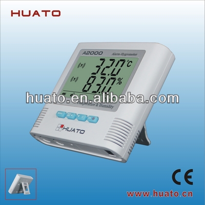 湿度と温度デジタル目覚まし時計温度計湿度計の温度と湿度センサーhuatoa2000-th-温度計問屋・仕入れ・卸・卸売り
