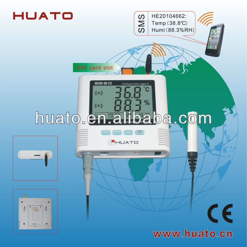 Gsm湿度計データロガーhuato S500-EX-GSM-温度計問屋・仕入れ・卸・卸売り