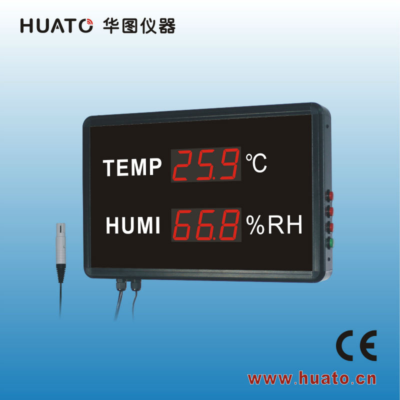 デジタル温度計湿度計/倉庫/ワークショップ: 視覚的なledthemometer湿度計温度計湿度計-温度計問屋・仕入れ・卸・卸売り
