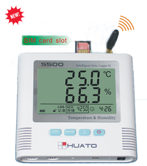 Gprs温度遠隔実- 時間モニタデータロガー( gprs実時間pcで監視)-温度計問屋・仕入れ・卸・卸売り